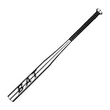 Bate de béisbol de Aluminio – 71,12cm - Bate de béisbol, Entrenamiento con Peso y Juegos de Pelota - Diseño clásico (Metal-Gris)