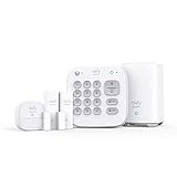 eufy Security 5 Piezas Smart Home Set, Sistema de Seguridad Inteligente para el hogar, con Cerradura de Puerta, Sensor de Movimiento, 2 sensores de Robo, Sistema de Alarma, Compatible con eufyCam