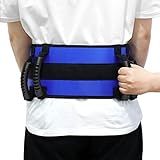 [LOSCHEN] 6 cinturones con asas, cinturón de transferencia para personas mayores,azul