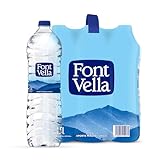 Font Vella Agua Mineral Natural, 6 x 1.5L