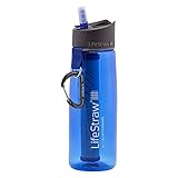 LifeStraw Go 2-stage, Filter Bottle Unisex Adulto, Azul (Blue), M