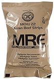 MRE (Meals Ready-to-Eat) – Racionamiento original de los combatientes de guerra de EE. UU.1 paquete de provisiones para militares de diferentes sabores de MRE.