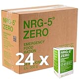 NRG-5 alimentos de emergencia sin gluten - 1 caja de 24 paquetes de 500 g