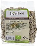 Bionsan Pipas de Girasol Peladas Naturales | Ecológicas | 6 Bolsas de 250 g | Total: 1500 gr.