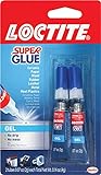 Loctite Super Glue Gel, Two 2-Gram Tubes (1399965)