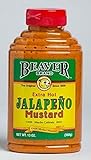 Beaver Brand 'Extra Hot Jalapeño' Mustard - 368g (13 oz)