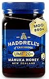 Haddrells of Cambridge Miel de Manuka | UMF20+/MGO 850+ | Miel de manuka premium de Nueva Zelanda | 500g