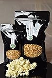 Premium Popcorn Kinopopcorn 1 Kg bolsa fresca XL 1:46 Premium popcorn pop volumen en bolsa con cierre GMO Free