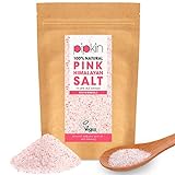 Pipkin 500 g Sal Rosa del Himalaya Natural, Tamaño 0.3-1mm, Alimento Gourmet Premium de Primera Calidad, Cristales de Sal Puros y Sin Refinar, Extraída a Mano