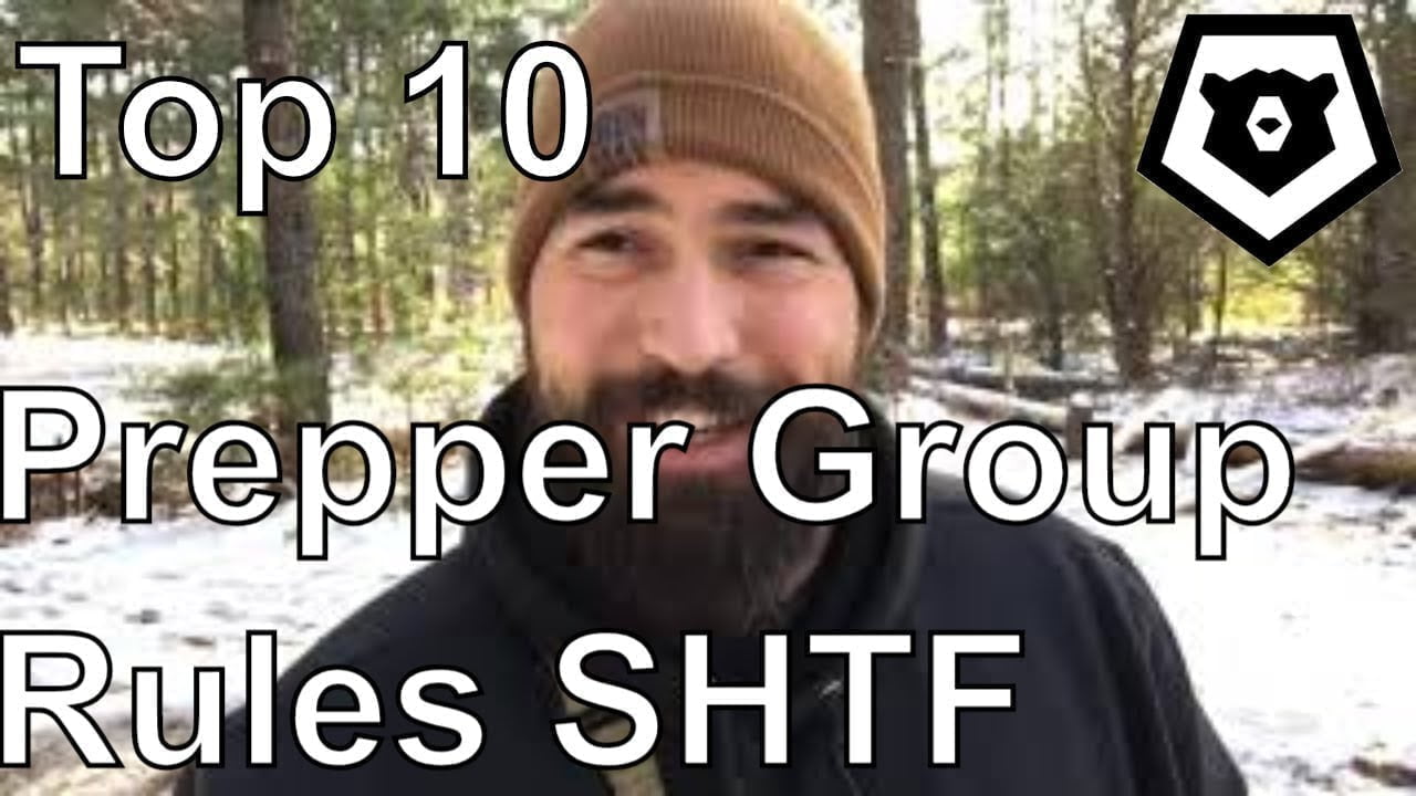 Las 10 reglas principales para grupos de Prepper 1