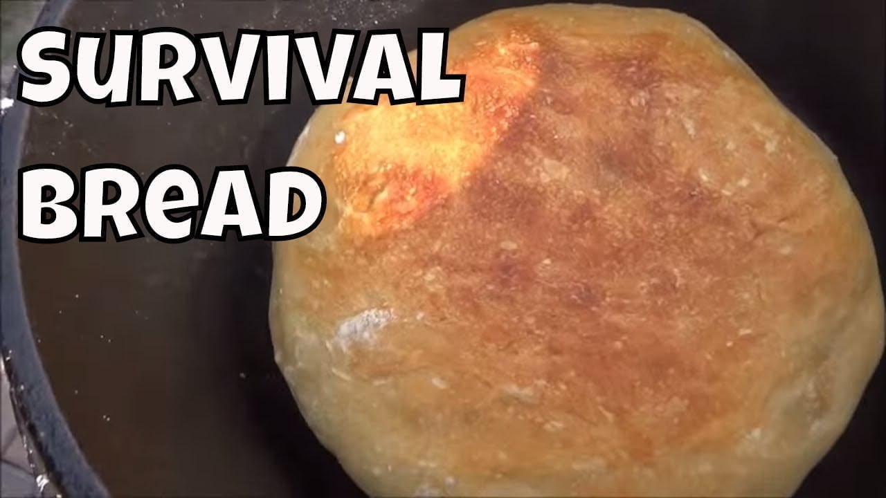 Pan de supervivencia simple con solo 4 ingredientes 1
