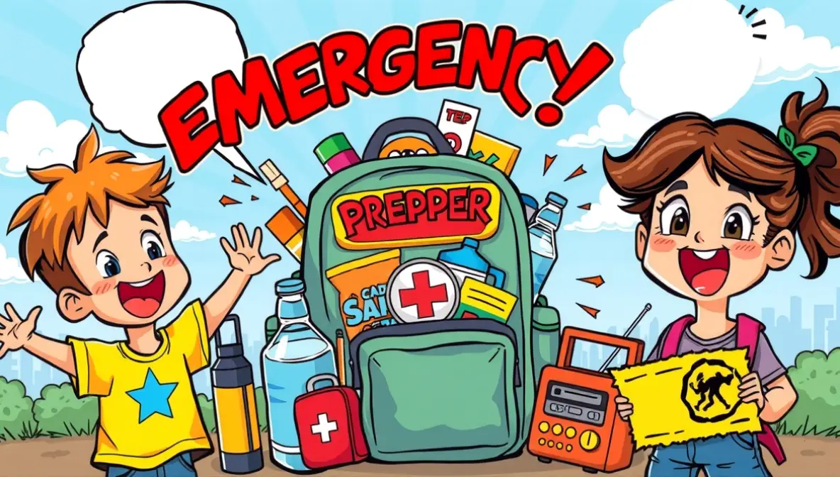 20 suministros de emergencia para tus hijos