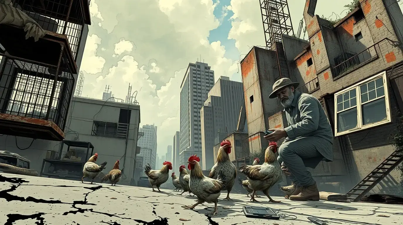Inicio - Supervivencia Urbana 1 Cómo criar gallinas para alimentarte después de un colapso