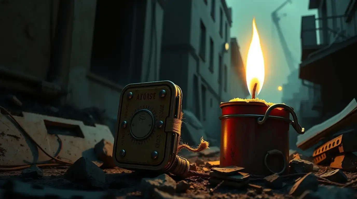 Construye tu propia linterna de velas con una lata de Altoids