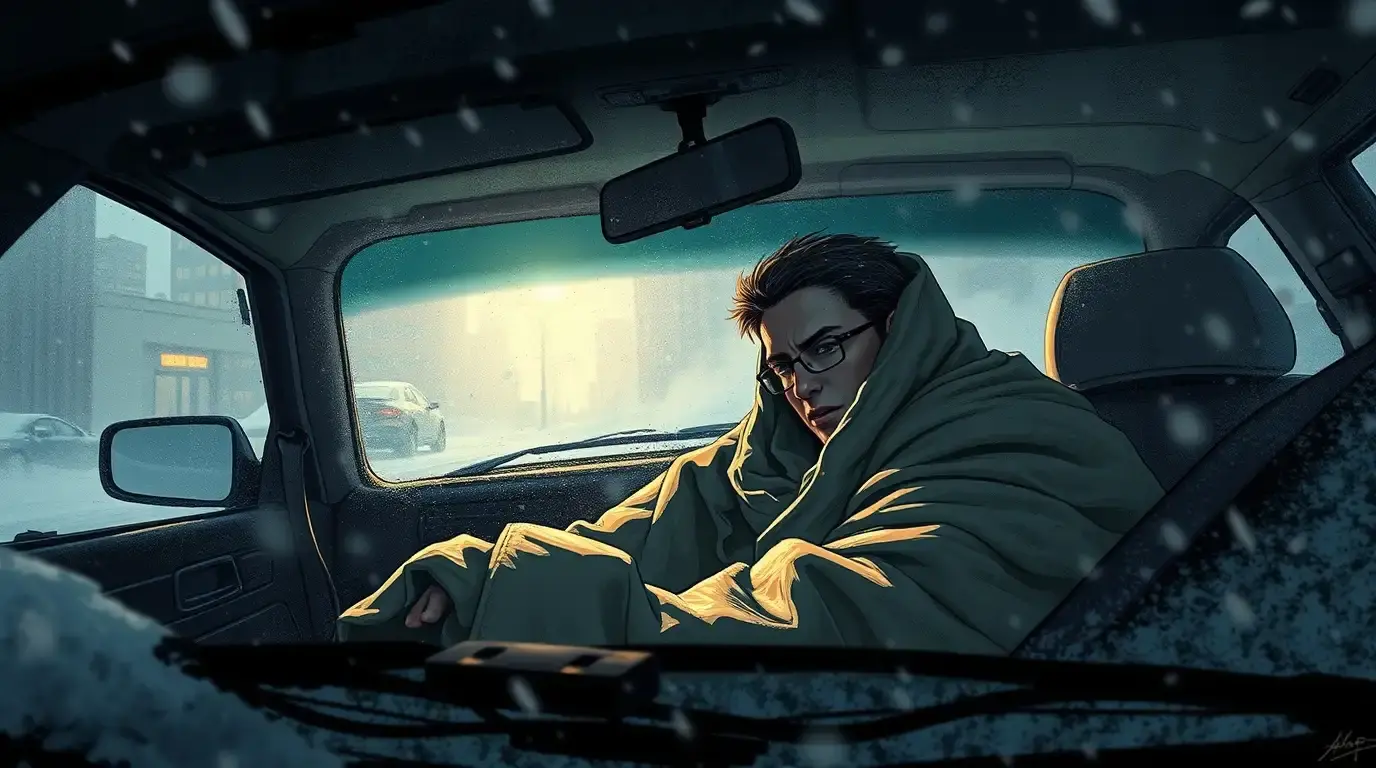 Inicio - Supervivencia Urbana 2 Cómo sobrevivir al frío en el coche si te quedas atrapado en una tormenta de nieve