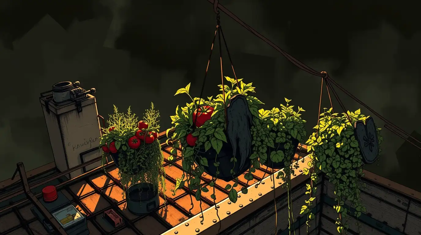 Cómo crear un huerto urbano colgante: Guía completa para cultivar vegetales en altura